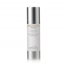 Nhũ tương nâng cơ và làm trắng da ngày đêm hoàn hảo Swissline cell shock white total lift day night emulsion - 50 ml